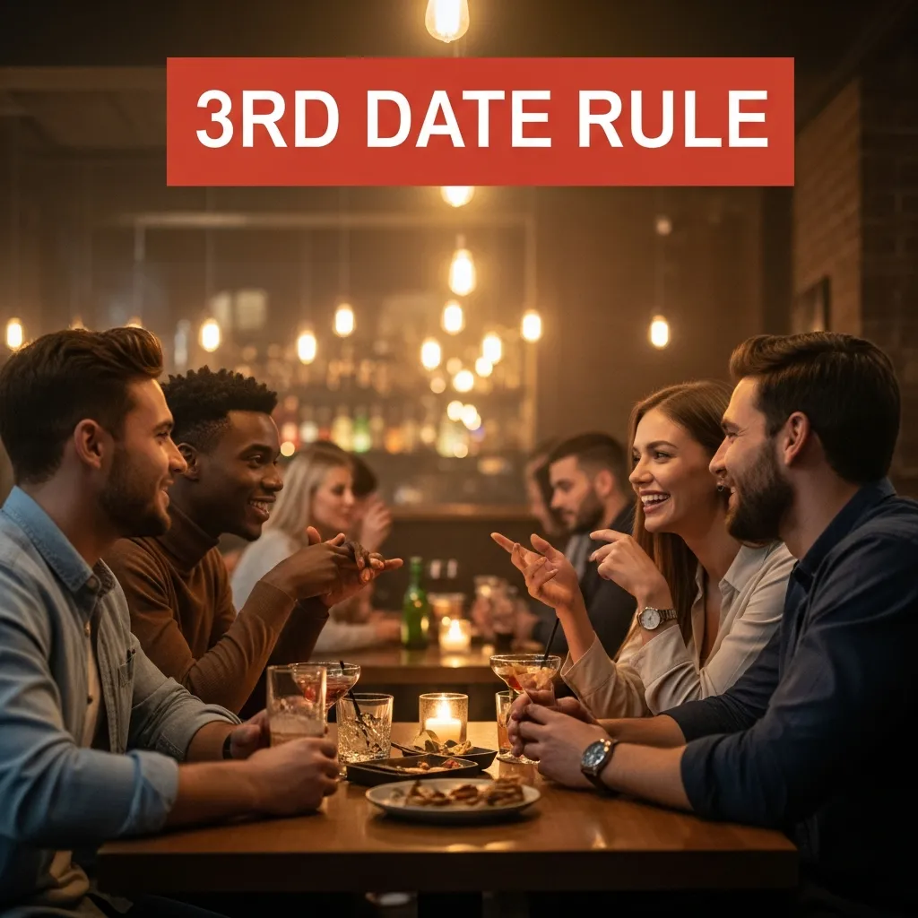 Two people on a date symbolizing stages of modern relationship development