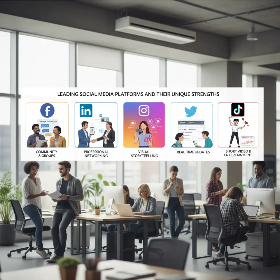 Leading Social Media Platforms and Their Unique Strengths